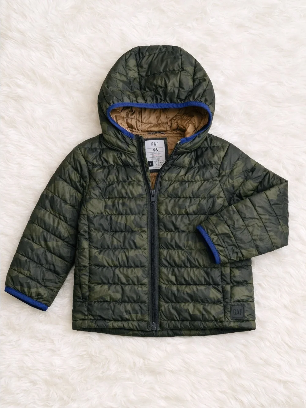 GAP Kids ColdControl Camo Puffer Jacket – XS (4/5)